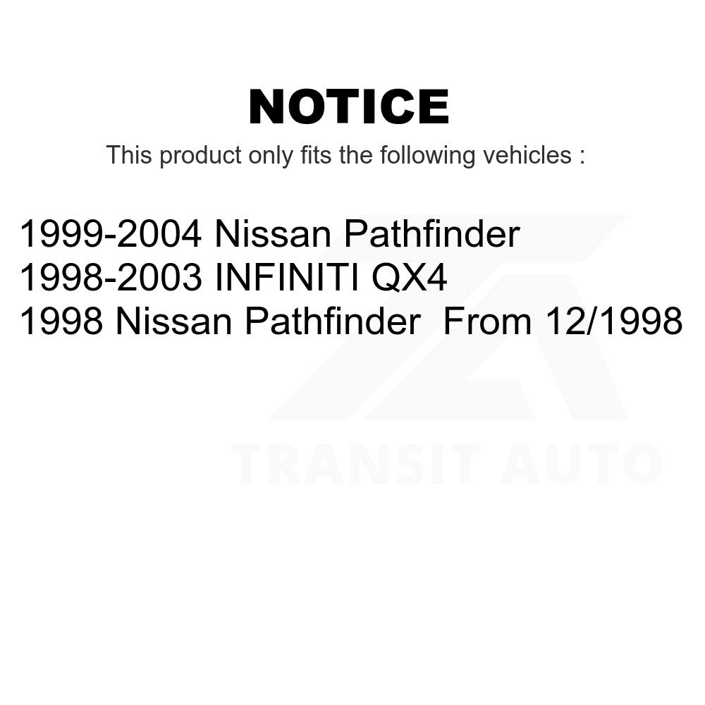 Front Disc Brake Rotor GCR-96720 For Nissan Pathfinder INFINITI QX4