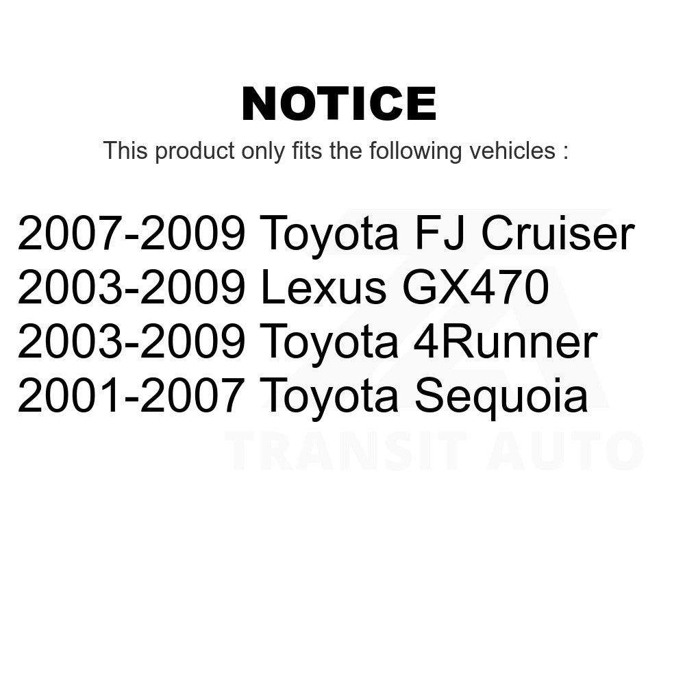 Rear Disc Brake Rotor GCR-96929 For Toyota 4Runner Sequoia FJ Cruiser Lexus GX470