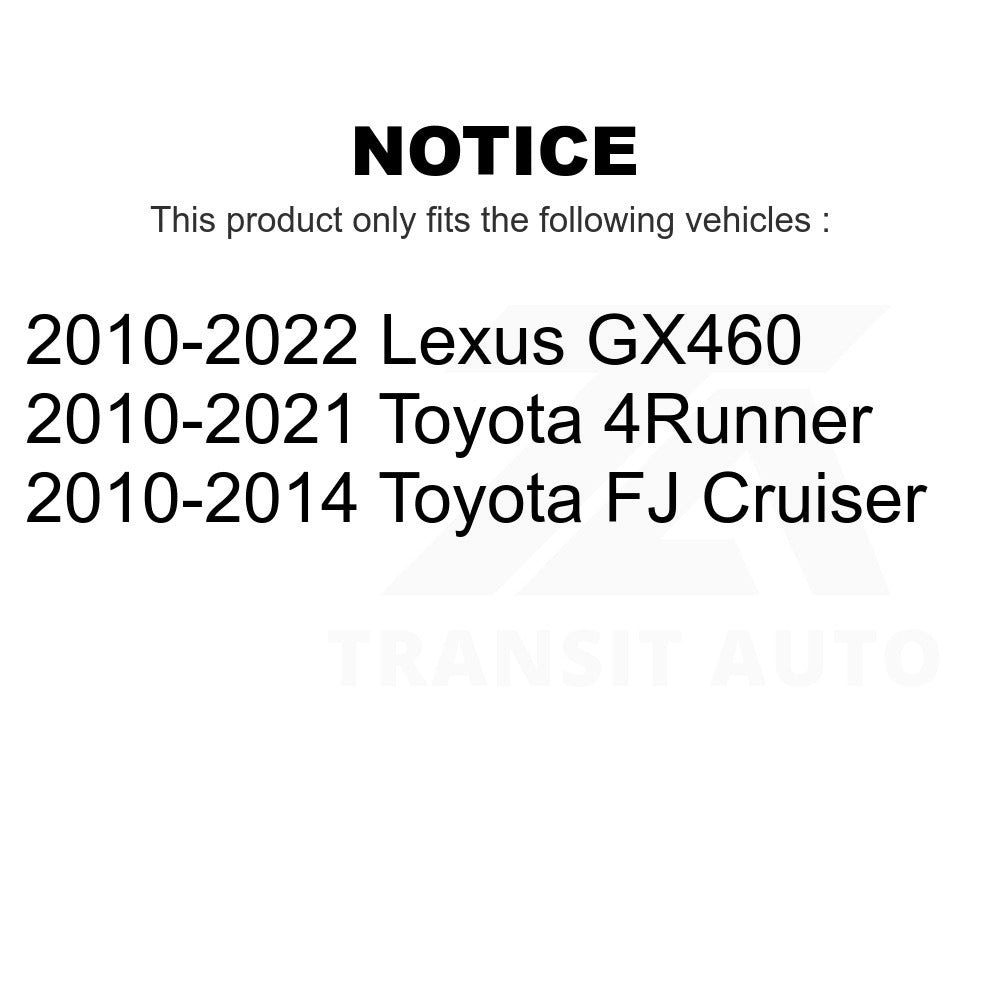 Rear Disc Brake Rotor GCR-980780 For Toyota 4Runner Lexus GX460 FJ Cruiser