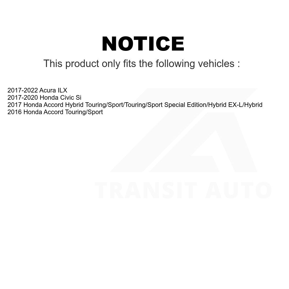 Front Disc Brake Rotor GCR-982055 For Honda Civic Accord Acura ILX