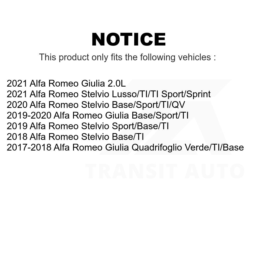 Disc Brake Rotor GCR-982276 For Alfa Romeo Giulia Stelvio