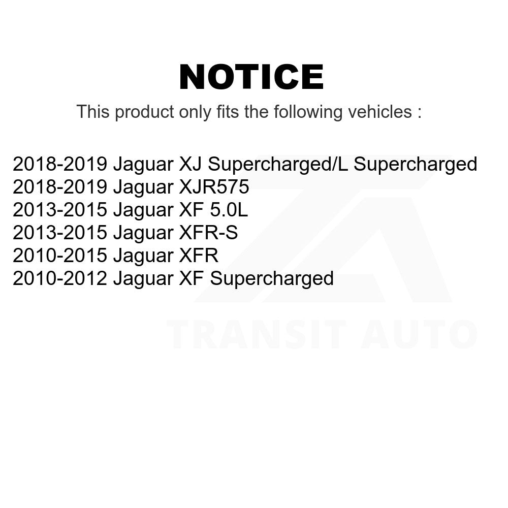 Rear Disc Brake Rotor GCR-982336 For Jaguar XF XJ XFR XFR-S XJR575