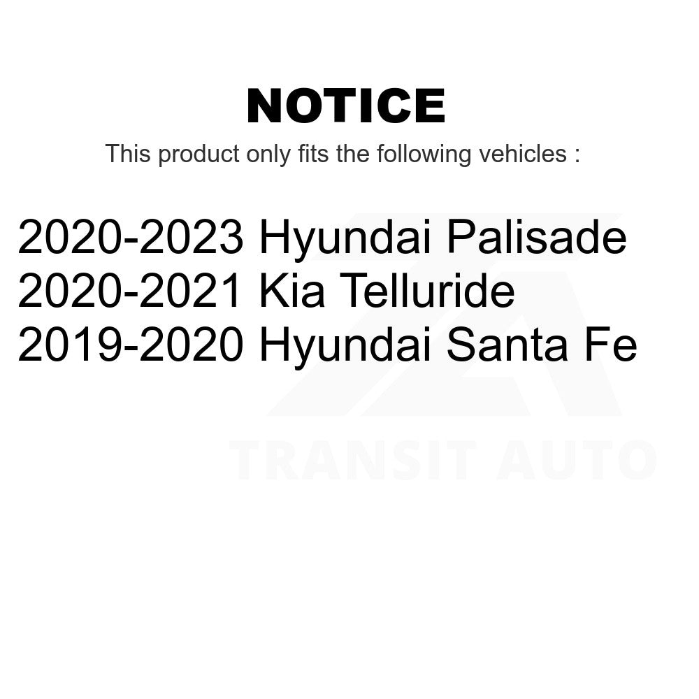 Rear Disc Brake Rotor GCR-982513 For Hyundai Santa Fe Kia Telluride Palisade