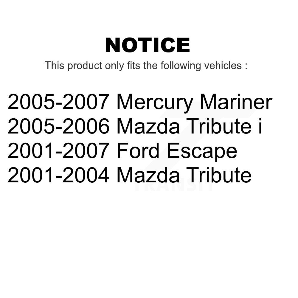 Rear Drum Brake Wheel Cylinder Pair For Ford Escape Mazda Tribute Mercury Mariner K14-100011