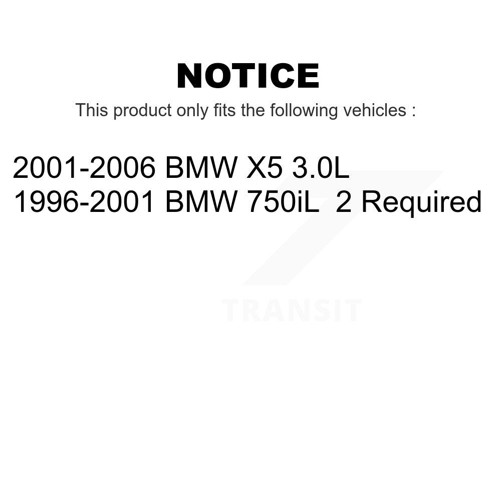 Air Filter (2 Pack) For BMW X5 750iL K57-100012