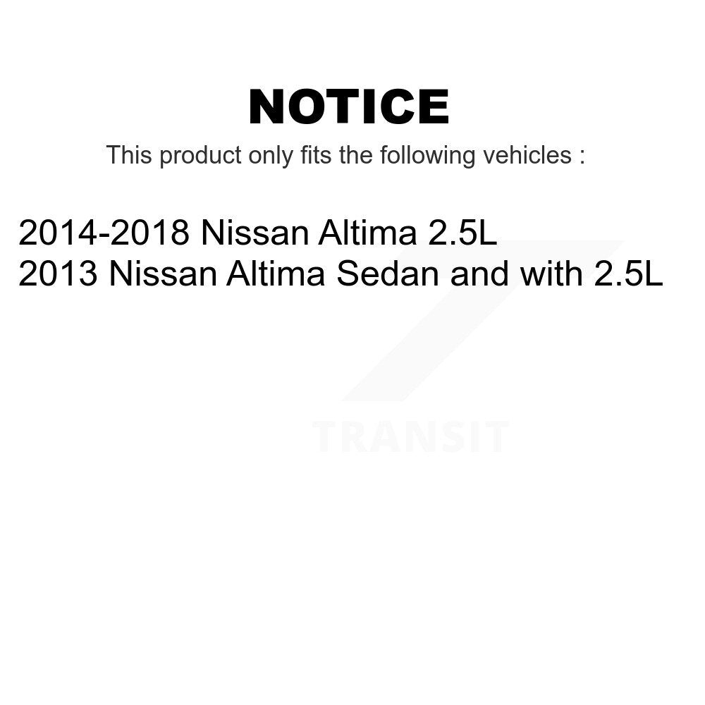 Air Filter (2 Pack) For Nissan Altima K57-100022