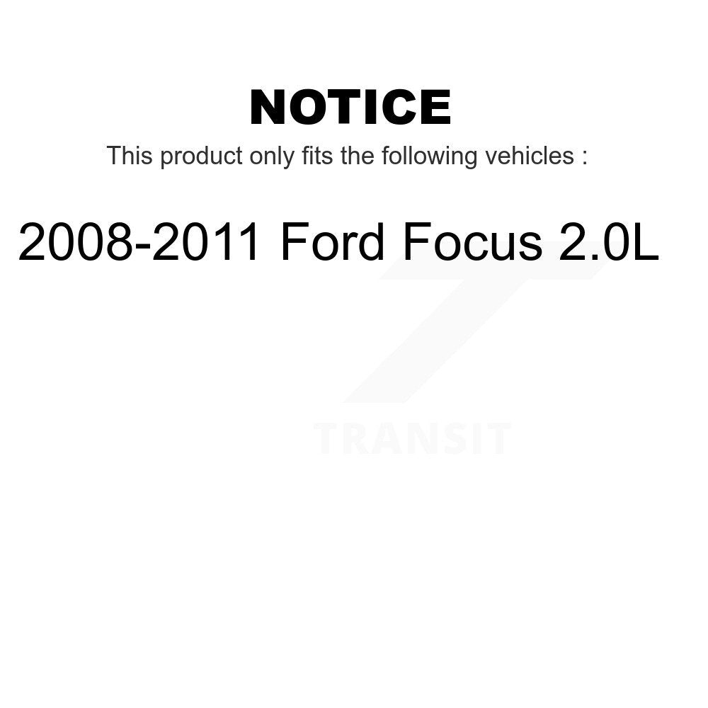 Air Filter (2 Pack) For 2008-2011 Ford Focus 2.0L K57-100106