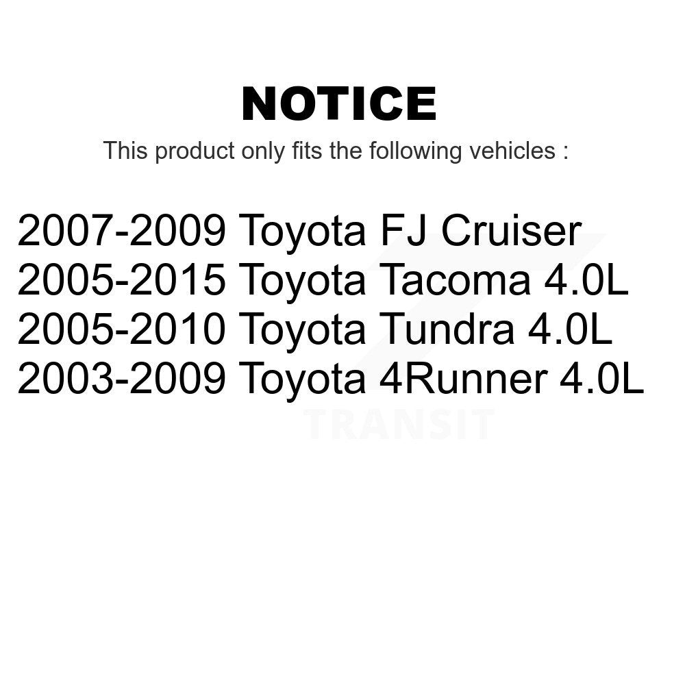 Air Filter (2 Pack) For Toyota Tacoma Tundra 4Runner FJ Cruiser K57-100138