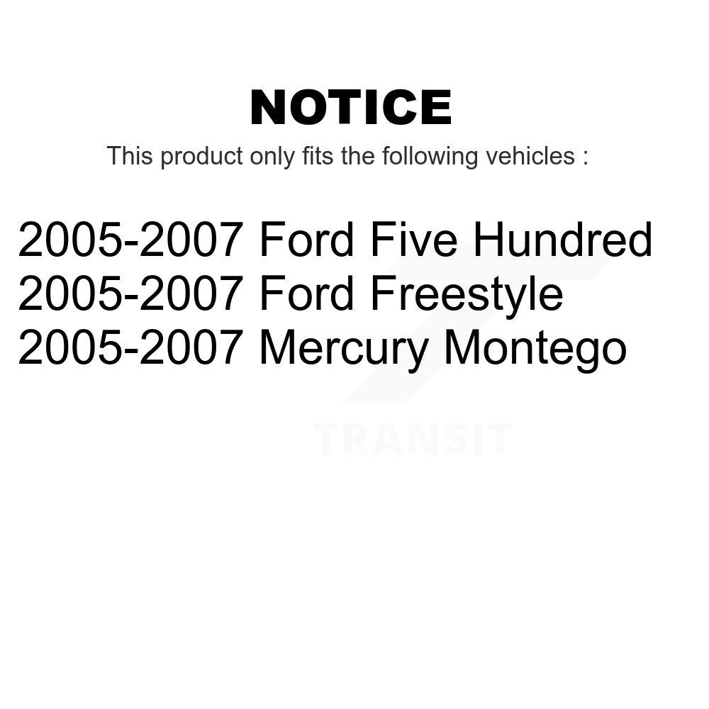 Air Filter (2 Pack) For 2005-2007 Ford Five Hundred Freestyle Mercury Montego K57-100211