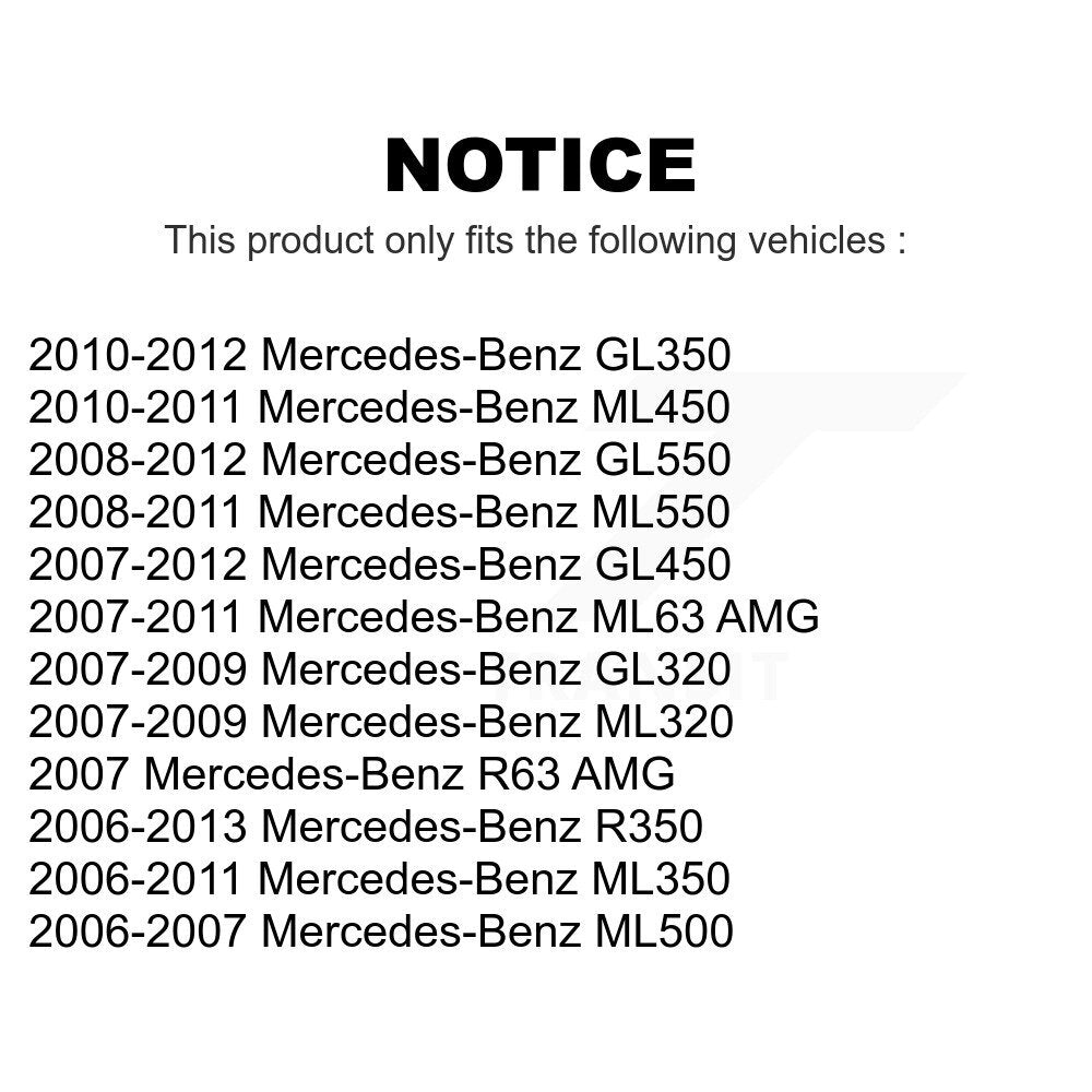 Rear Wheel Bearing Pair For Mercedes-Benz ML350 GL450 R350 GL550 ML500 ML320 GL350 ML550 GL320 ML63 AMG ML450 R63 K70-101072