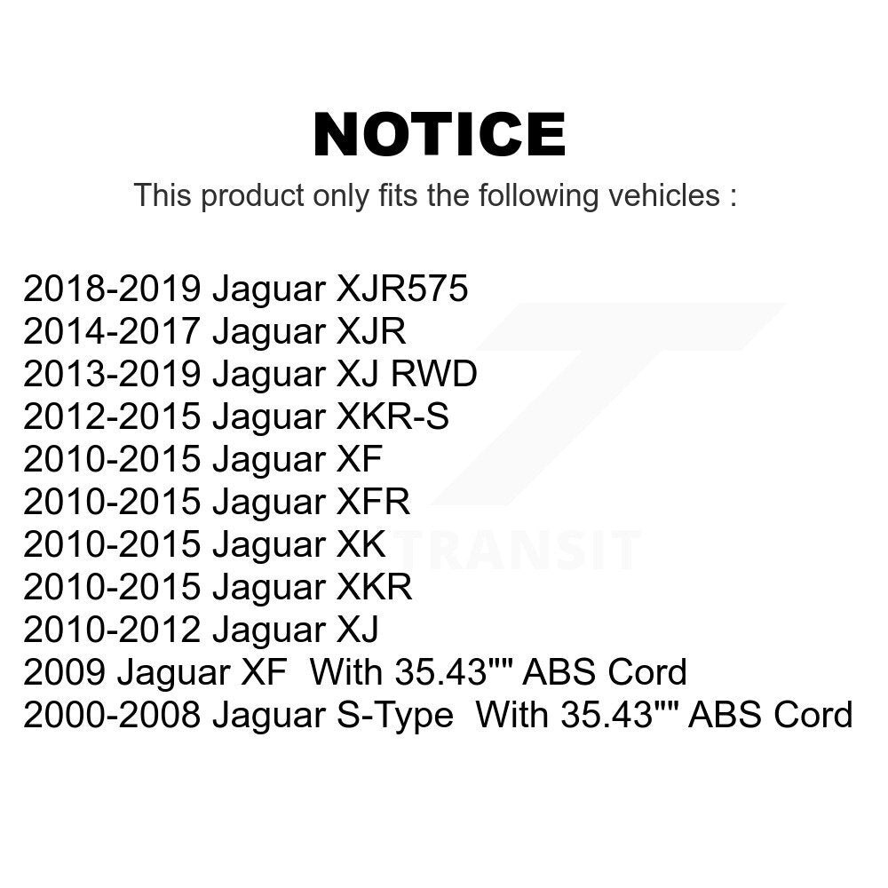 Front Wheel Bearing And Hub Assembly Pair For Jaguar S-Type XF XJ XKR XK XFR XJR XKR-S XJR575 K70-101409