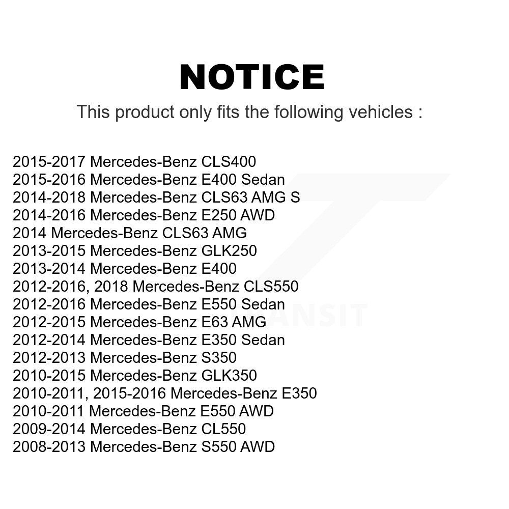 Front Rear Wheel Bearing And Hub Assembly Kit For Mercedes-Benz E350 GLK350 S550 E550 CLS550 E400 GLK250 CLS400 E250 CL550 CLS63 AMG S S350 E63 K70-101673