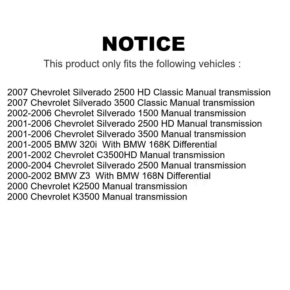 Rear Wheel Bearing And Race Pair For Chevrolet Silverado 1500 2500 HD 3500 Classic BMW Z3 K2500 K3500 320i C3500HD K70-101839