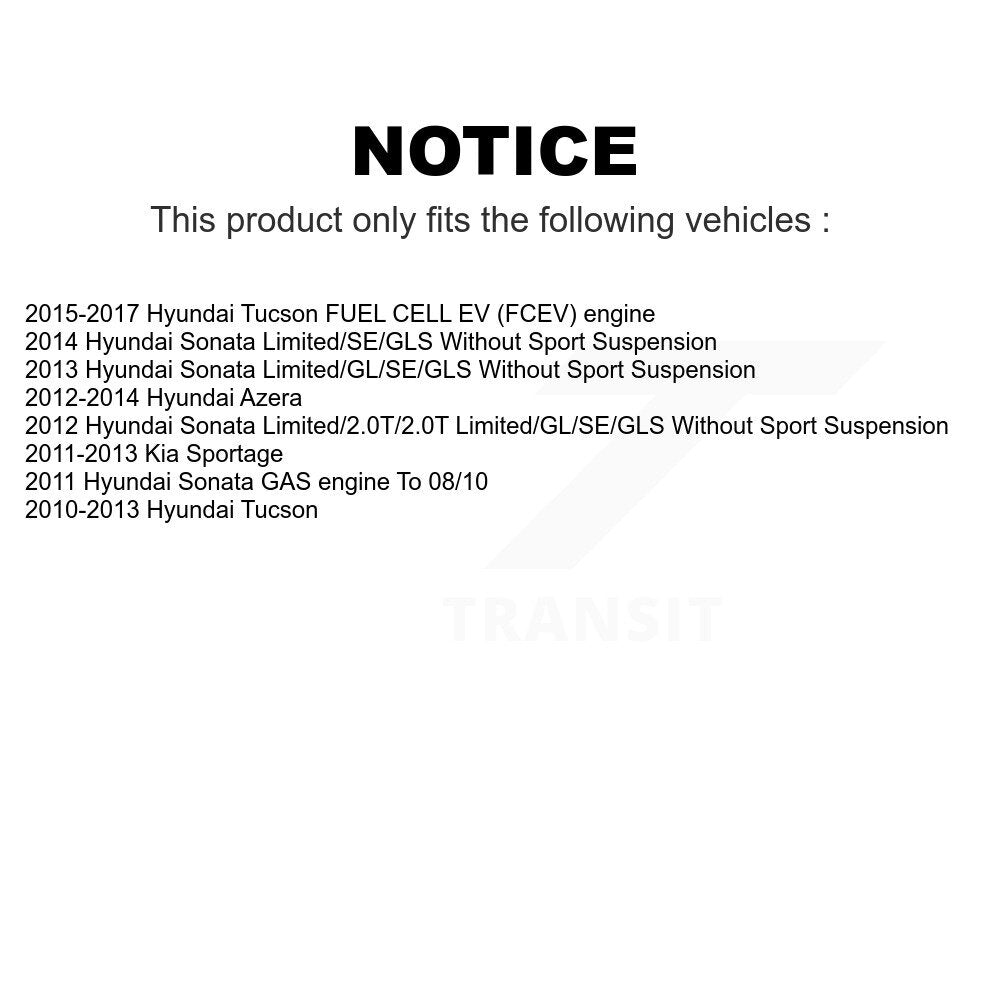 Front Suspension Ball Joint And Tie Rod End Kit For Hyundai Sonata Tucson Kia Sportage Azera K72-100894