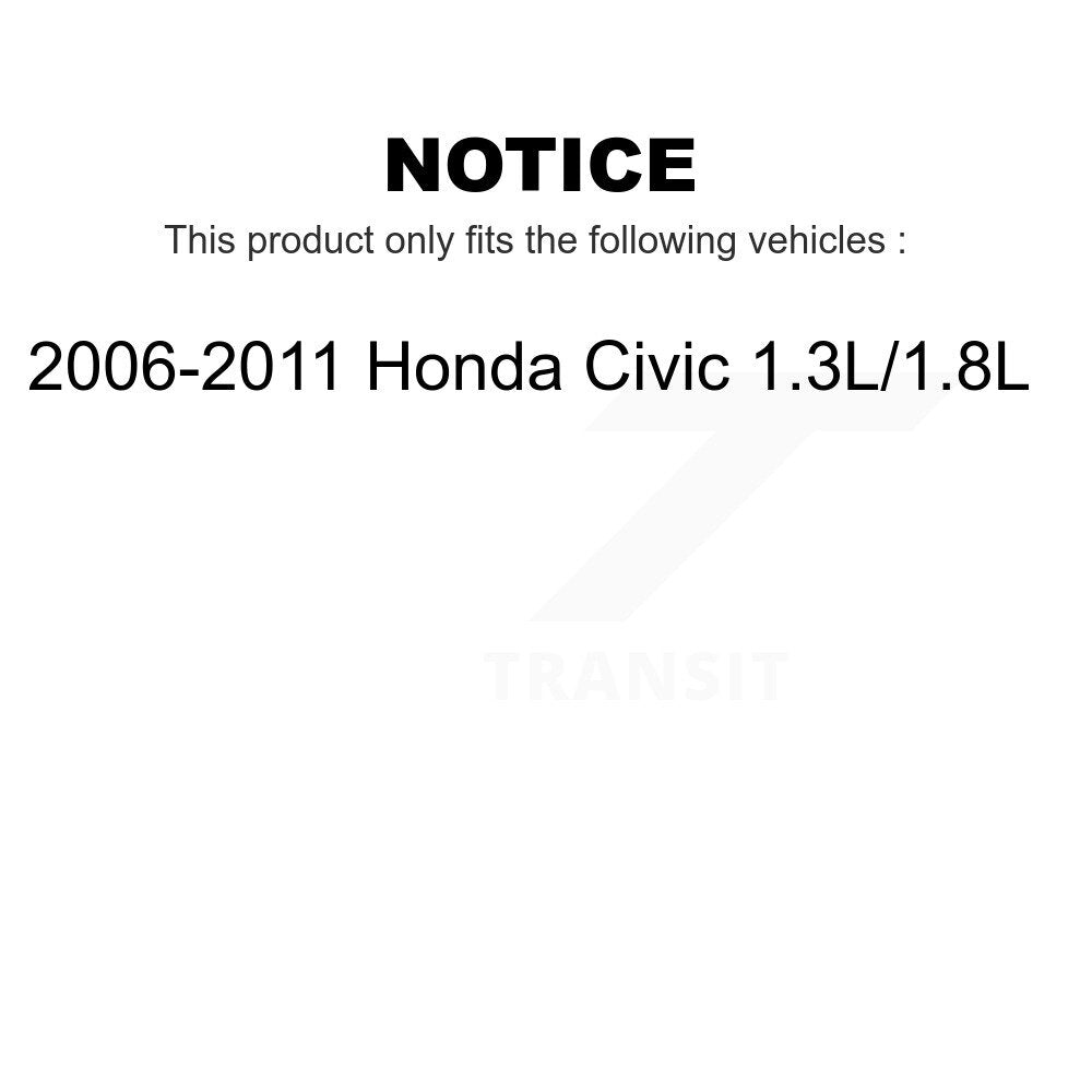 Front Suspension Control Arm And Tie Rod End Kit For 2006-2011 Honda Civic 1.3L 1.8L K72-101105