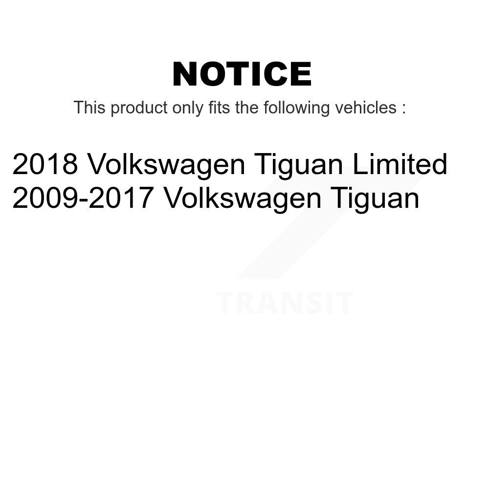 Rear Suspension Shock Absorber Pair For Volkswagen Tiguan Limited K78-100407