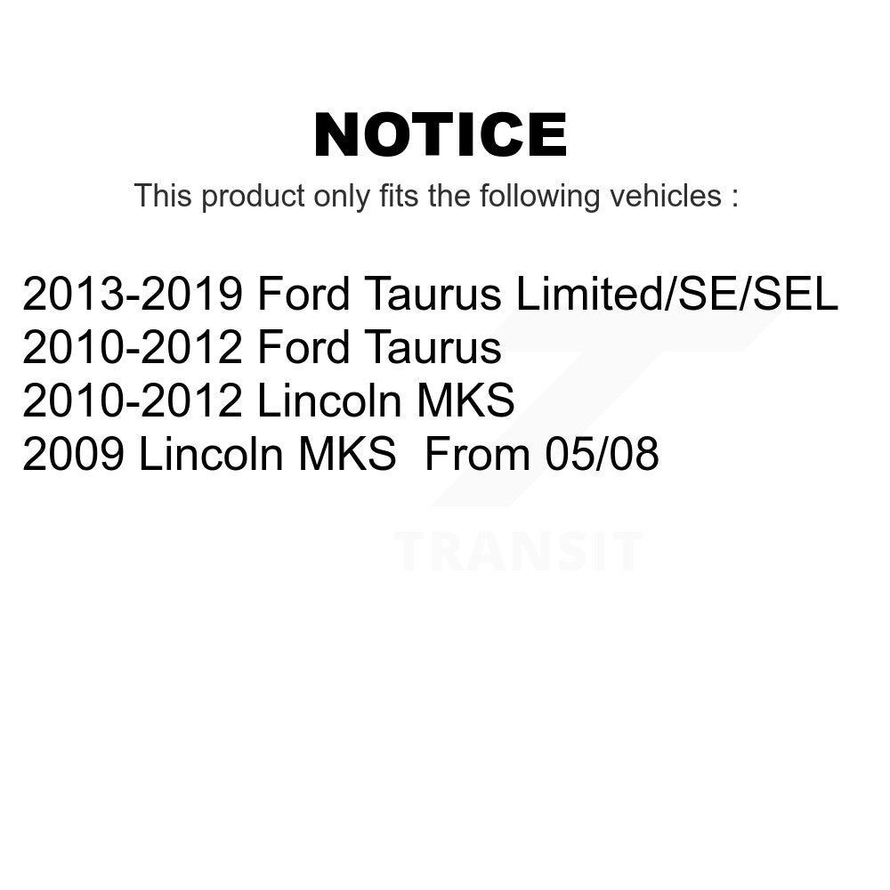 Rear Suspension Shock Absorber Pair For Ford Taurus Lincoln MKS K78-100417