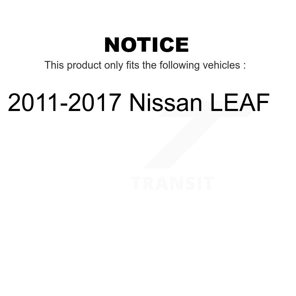 Rear Suspension Shock Absorber Pair For 2011-2017 Nissan LEAF K78-100646