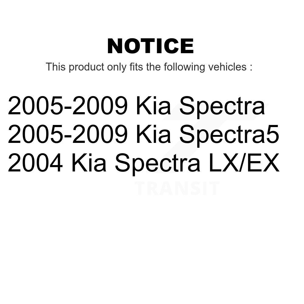 Front Rear Suspension Strut Kit For Kia Spectra Spectra5 K78-100896