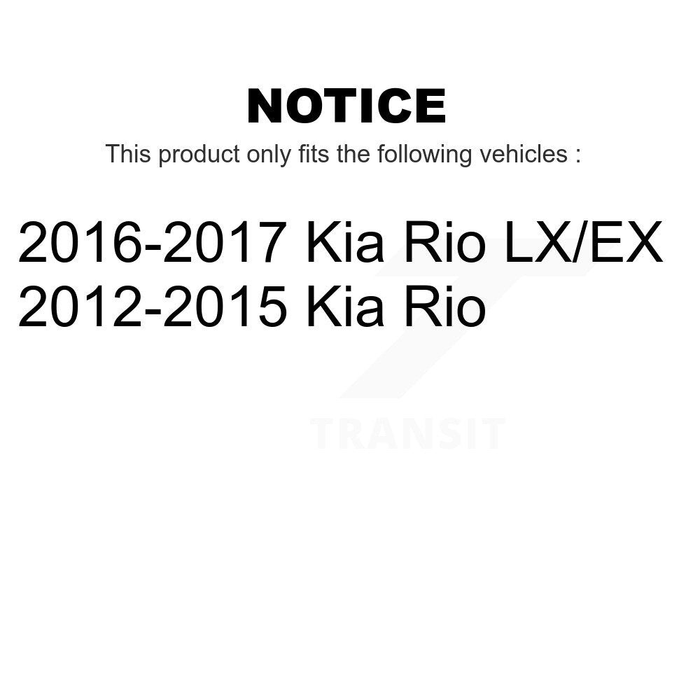 Front Rear Suspension Strut Kit For Kia Rio K78-100959