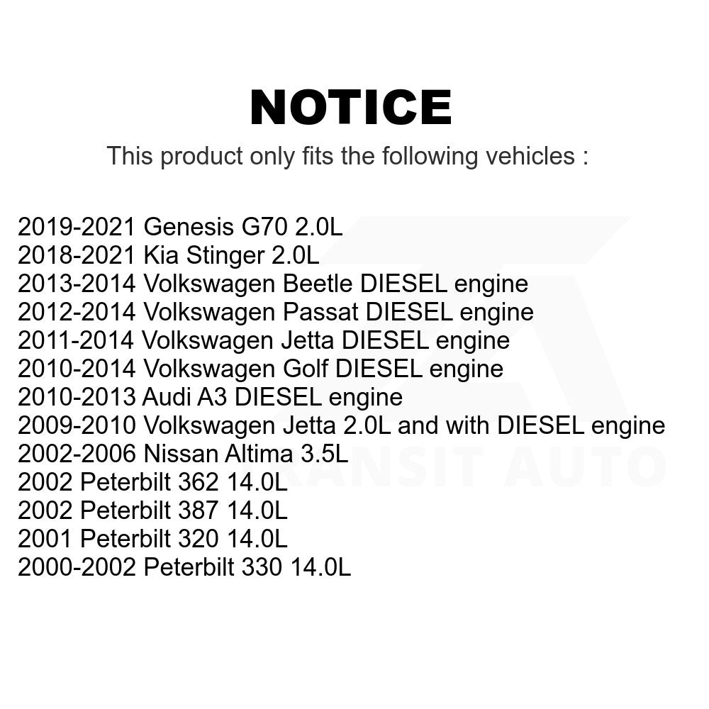 Serpentine Belt KBR-5060423 For Volkswagen Jetta Nissan Altima Passat Beetle Golf Kia Stinger Audi A3 Genesis G70 Peterbilt 362 387 320 330