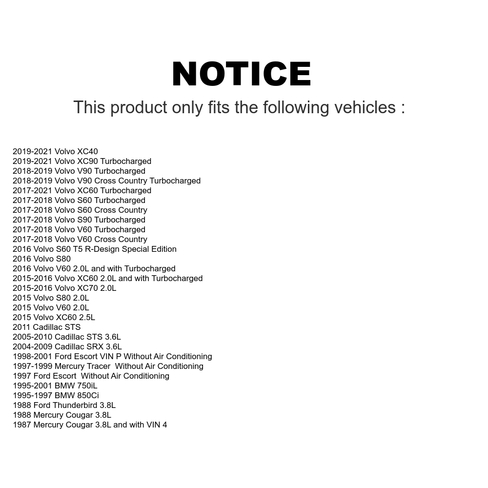 Serpentine Belt KBR-5060465 For Volvo Cadillac XC60 XC90 Ford Escort SRX STS S60 Porsche XC40 Cayenne S90 Panamera V60 XC70 Mercury Tracer Cross Country Thunderbird Cougar V90 Macan S80 BMW 750iL M3