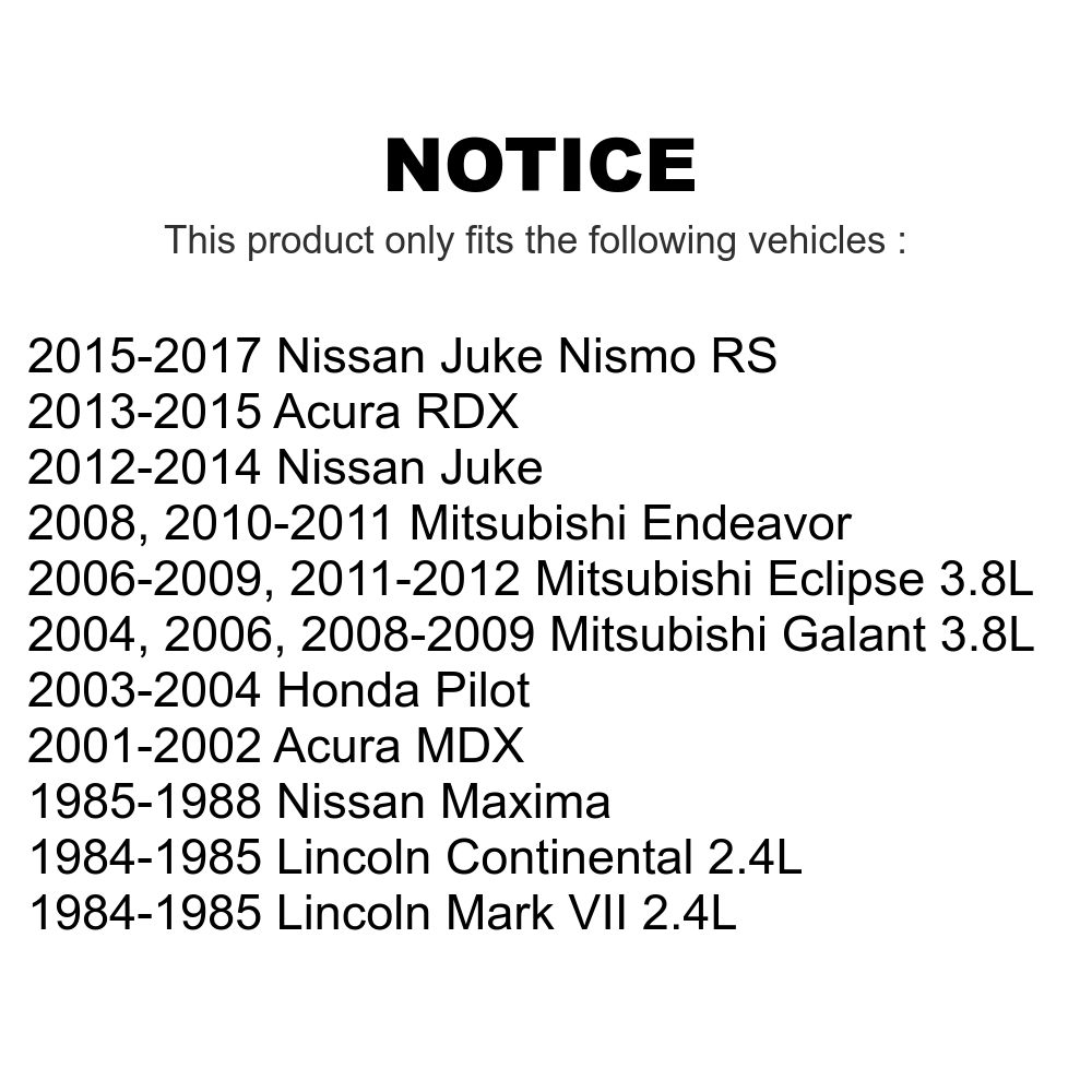 Serpentine Belt KBR-5060470 For Acura Honda Pilot Mitsubishi Nissan Juke RDX Eclipse Galant MDX Endeavor Hyundai Maxima Accent Kia Rio Lincoln Mark VII Sonata Continental Venue International 3800 IC