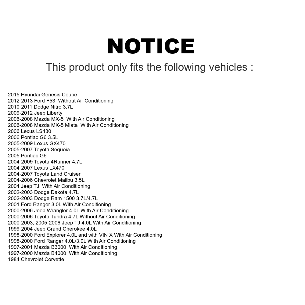 Main Drive Serpentine Belt KBR-5060883 For Toyota Jeep Ford Grand Cherokee Dodge Tundra Ranger 4Runner Wrangler Ram 1500 Chevrolet Explorer Malibu Sequoia Lexus Liberty Dakota Pontiac G6 GX470 LS430