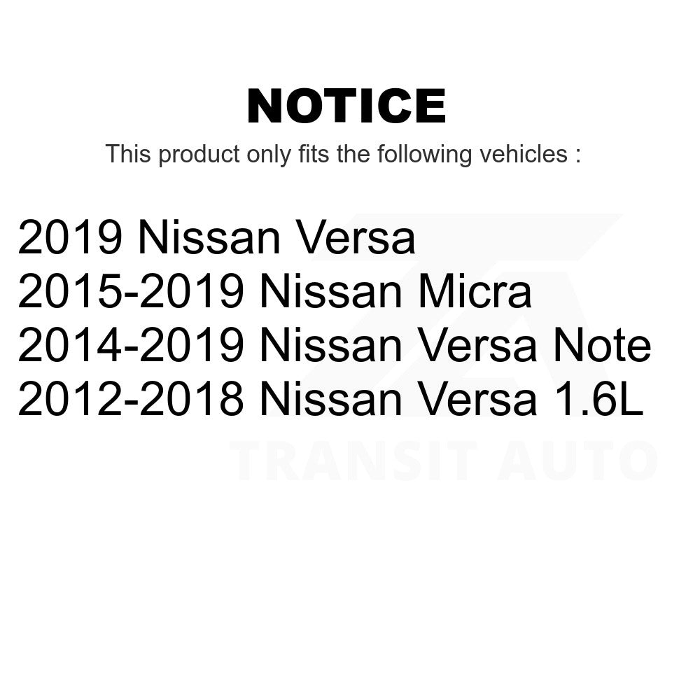 Main Drive Serpentine Belt KBR-5070443 For Nissan Versa Note Micra