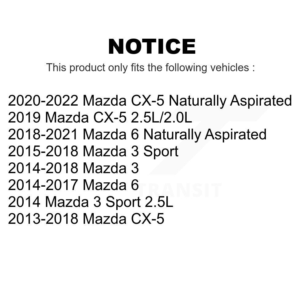 Air And Cabin Filters Kit For Mazda CX-5 3 6 Sport KFL-100021