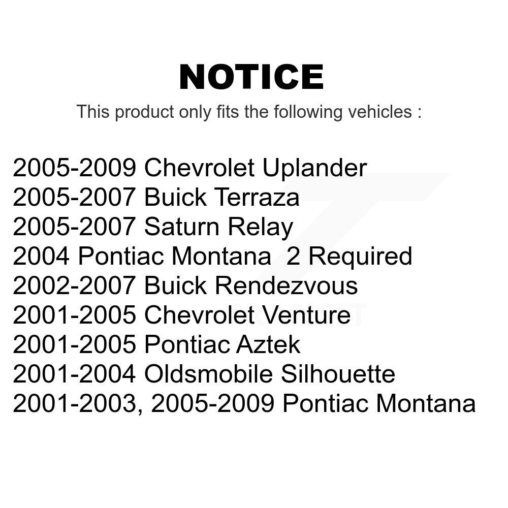 Air And Cabin Filters Kit For Chevrolet Buick Rendezvous Uplander Pontiac Venture Montana Aztek Oldsmobile Silhouette Terraza Saturn Relay KFL-100028