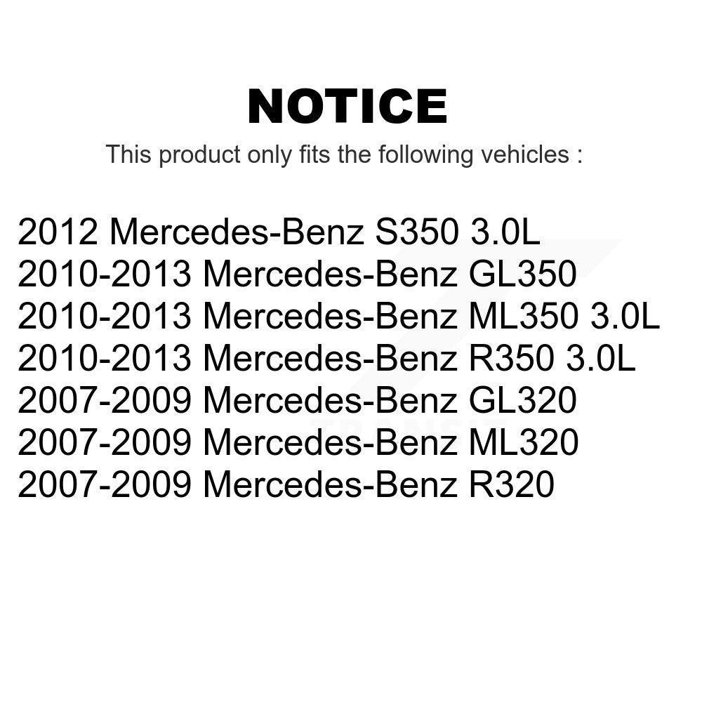 Air And Cabin Filters Kit For Mercedes-Benz ML350 GL350 ML320 R350 GL320 R320 S350 KFL-100334