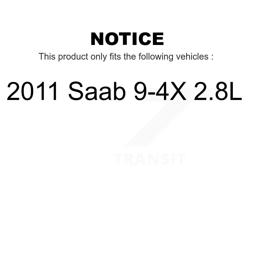 Air And Cabin Filters Kit For 2011 Saab 9-4X 2.8L KFL-100378