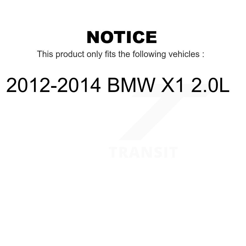 Air And Cabin Filters Kit For 2012-2014 BMW X1 2.0L KFL-100398