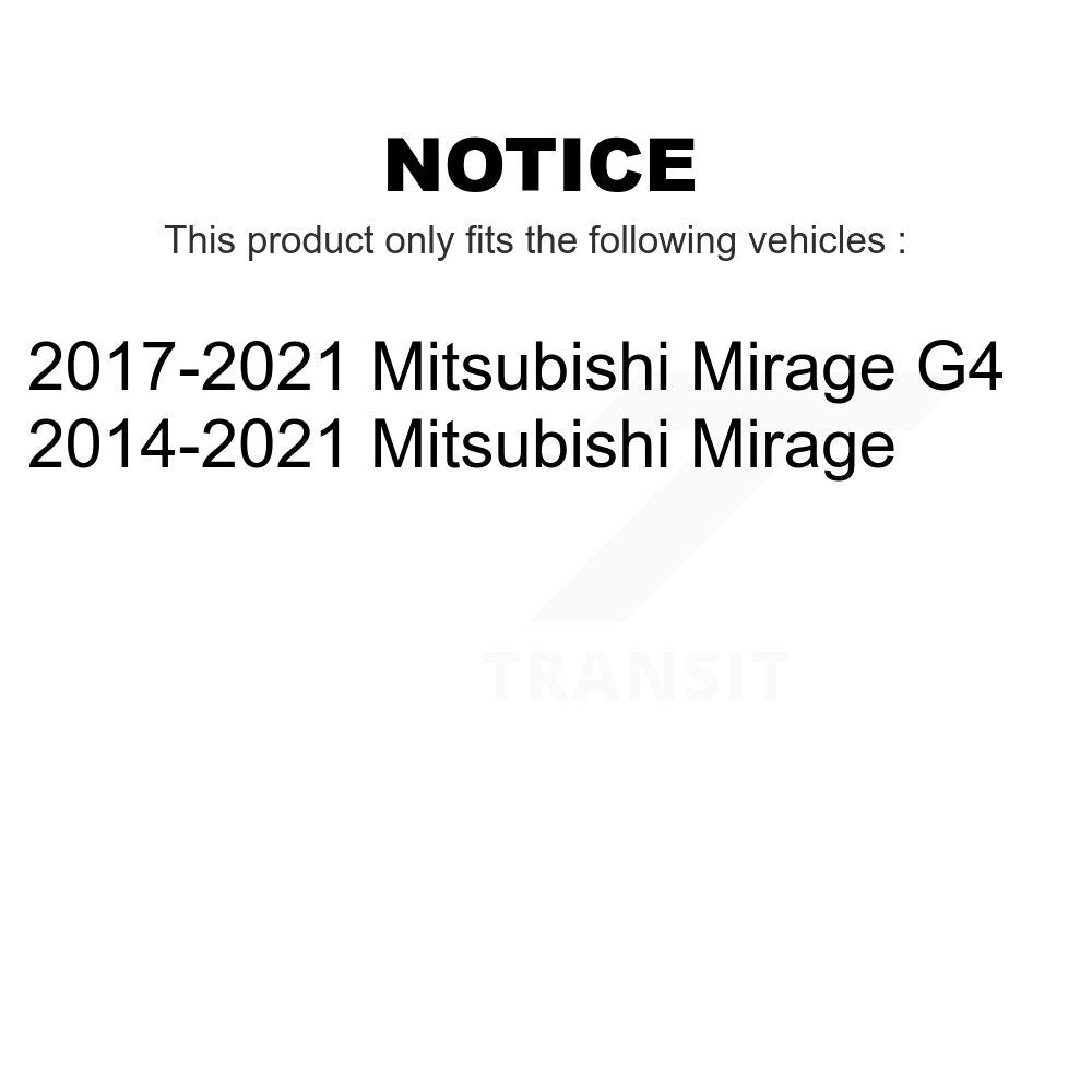 Air And Cabin Filters Kit For Mitsubishi Mirage G4 KFL-100407