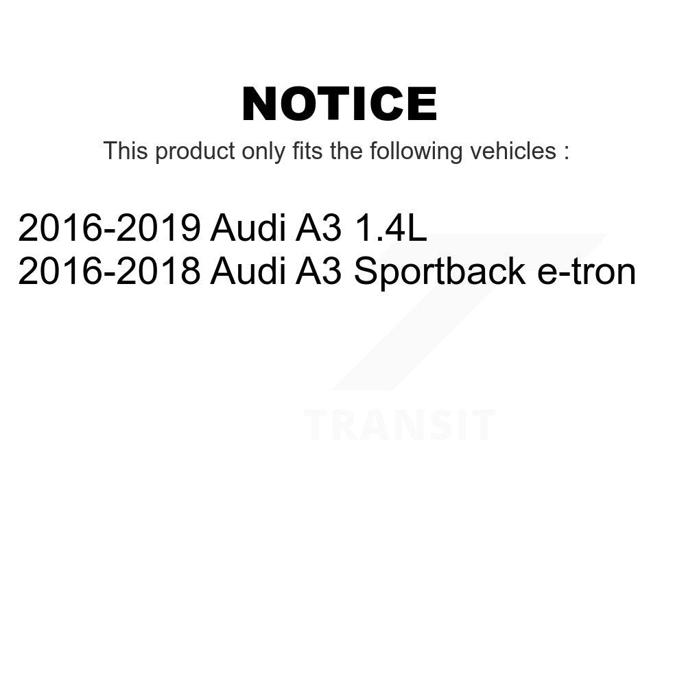 Air And Cabin Filters Kit For Audi A3 Sportback e-tron KFL-100411