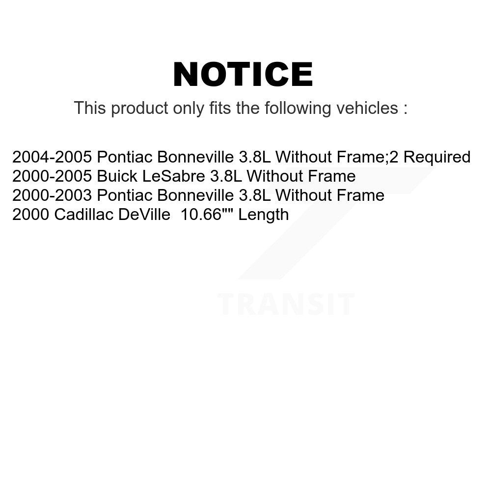 Air And Cabin Filters Kit For Buick LeSabre Pontiac Bonneville Cadillac DeVille KFL-100542