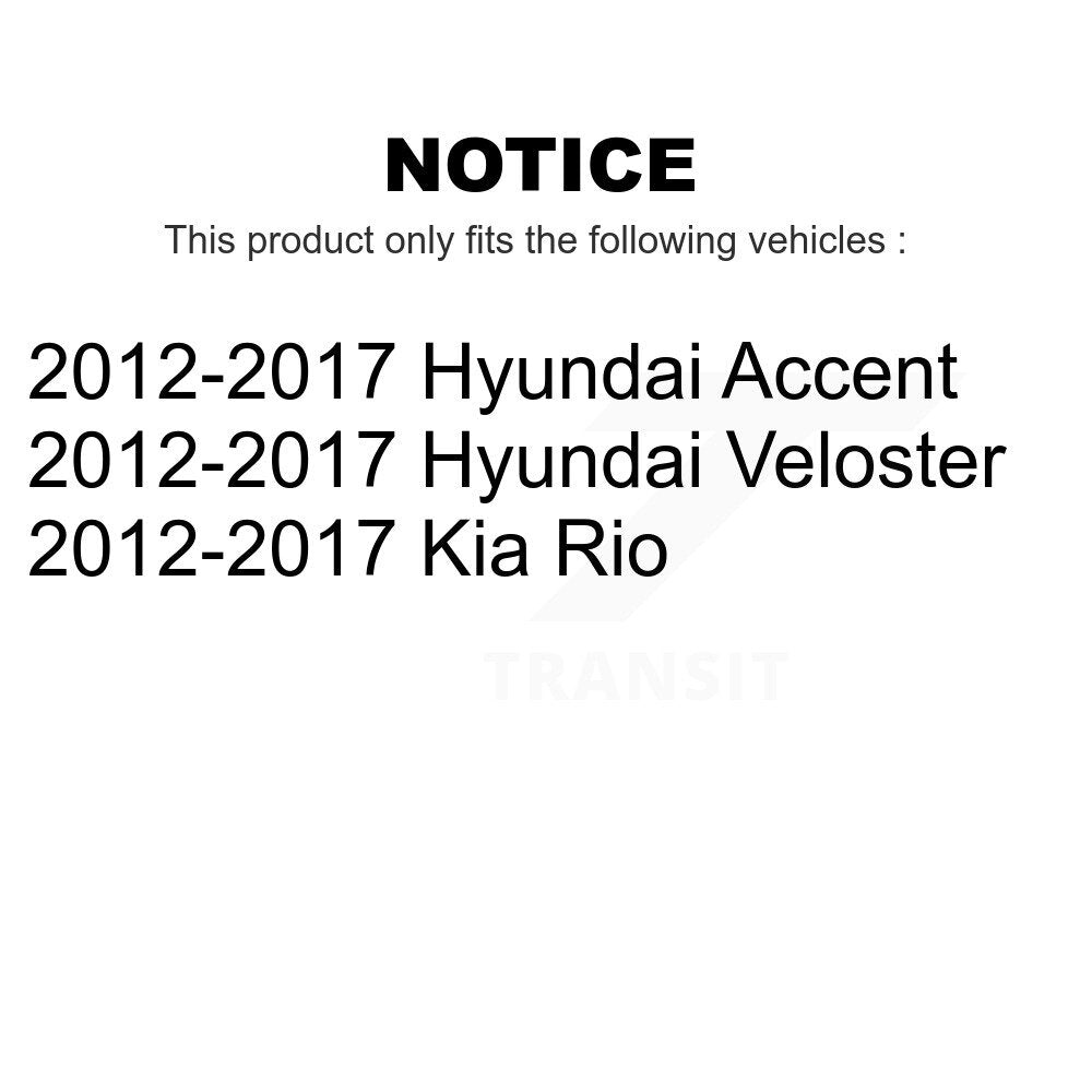 Air And Cabin Filters Kit For 2012-2017 Hyundai Accent Kia Rio Veloster KFL-100571