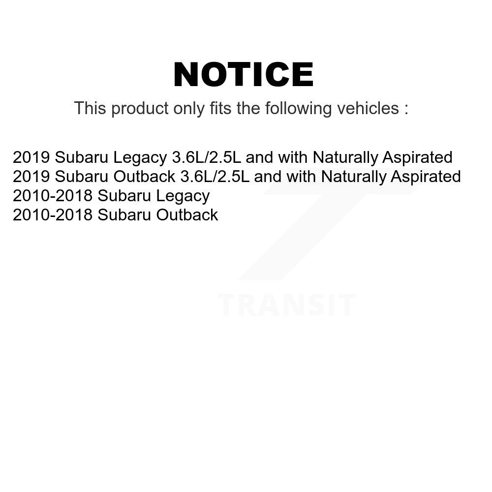 Air And Cabin Filters Kit For Subaru Outback Legacy KFL-100604