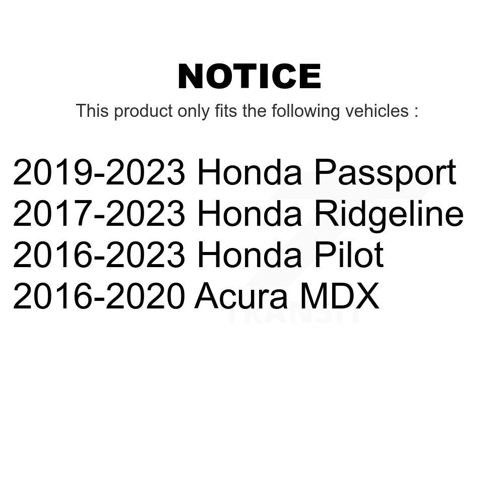 Air And Cabin Filters Kit For Honda Pilot Acura MDX Ridgeline Passport KFL-100808