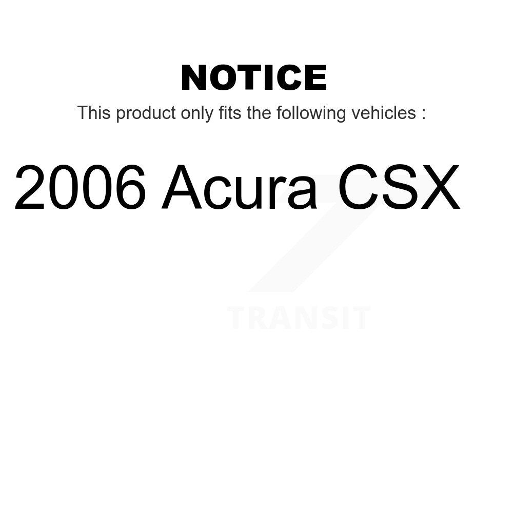 Air And Cabin Filters Kit For 2006 Acura CSX KFL-100831