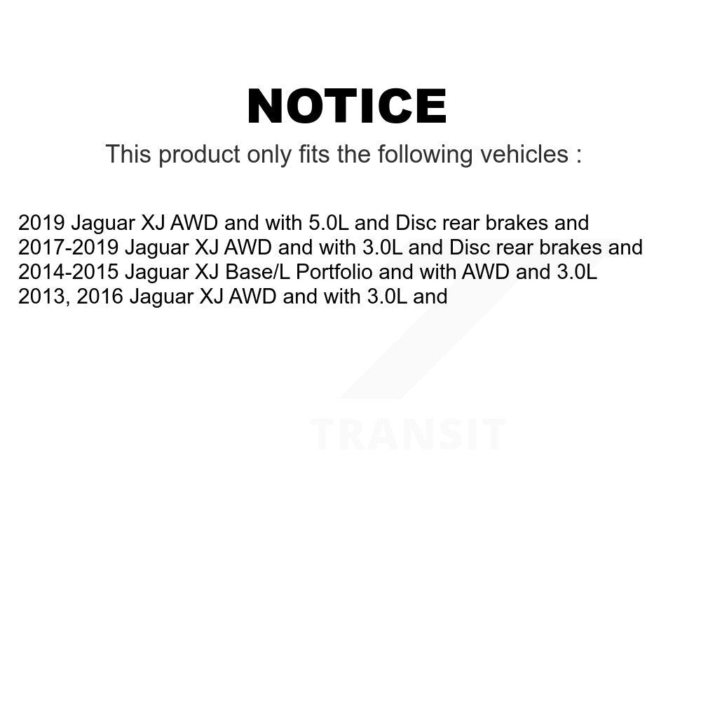 Mpulse Front Disc Brake Pads Wear Sensor (2 Pack) For Jaguar XJ KSE-100021