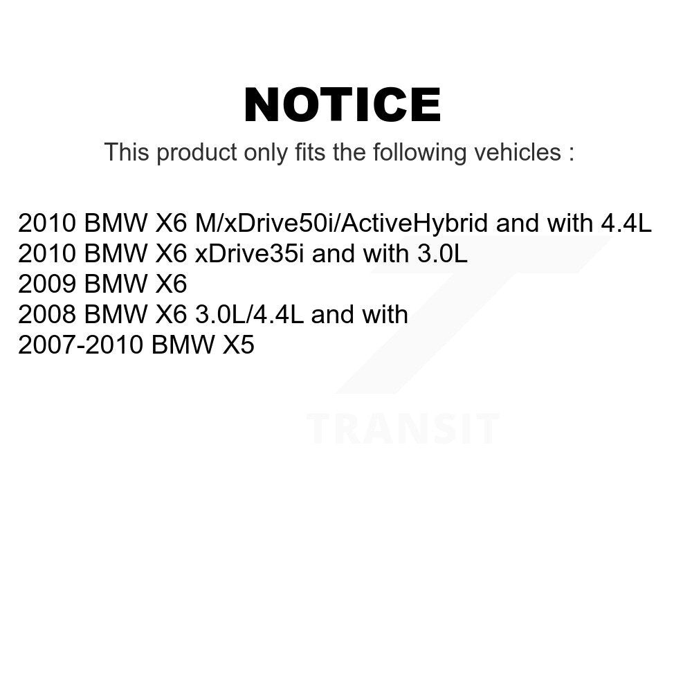 Mpulse Rear Disc Brake Pads Wear Sensor (2 Pack) For BMW X5 X6 KSE-100309