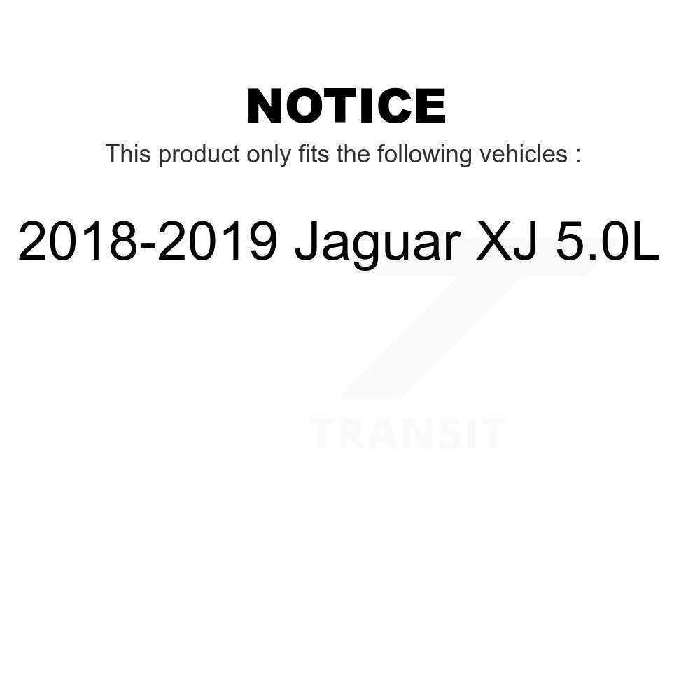 Front Rear Ceramic Brake Pads Kit For 2018-2019 Jaguar XJ 5.0L KTC-100767