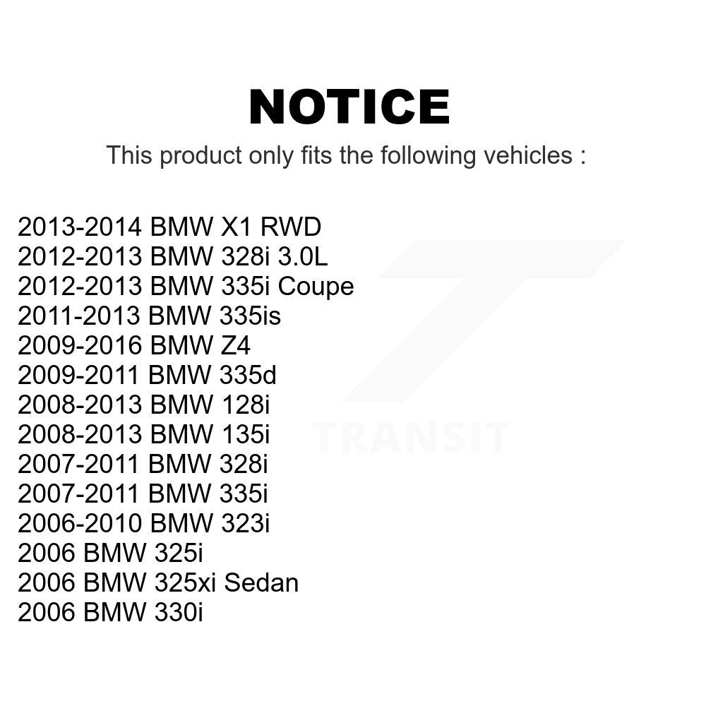 Front Suspension Control Arm And Ball Joint Assembly Stabilizer Bar Link Kit For BMW 328i 335i 325i X1 128i 330i Z4 135i 325xi 335d 335is 323i KTR-100254