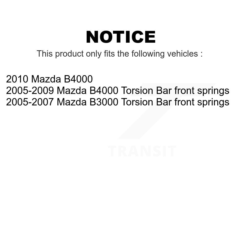 Front Suspension Control Arm And Ball Joint Assembly Steering Tie Rod End Stabilizer Bar Link Kit (8Pc) For Mazda B3000 B4000 KTR-100376