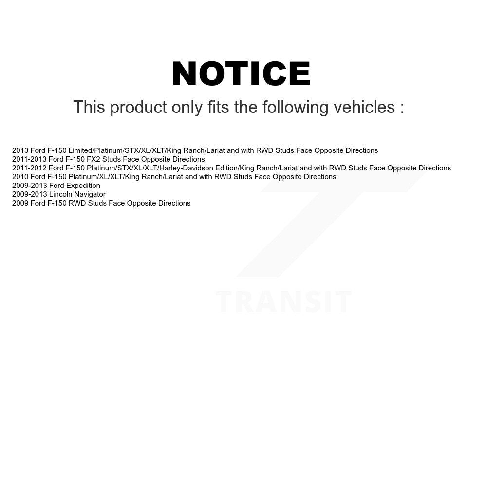 Front Suspension Control Arm And Ball Joint Assembly Steering Tie Rod End Stabilizer Bar Link Kit (8Pc) For Ford F-150 Expedition Lincoln Navigator KTR-100561