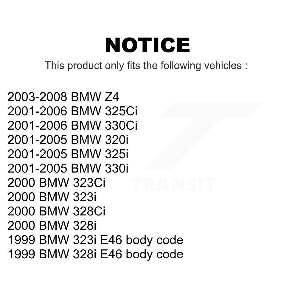 Front Suspension Control Arm And Ball Joint Assembly Steering Tie Rod End Stabilizer Bar Link Kit (8Pc) For BMW 325i 325Ci Z4 330Ci 330i 323i 328i 323Ci 328Ci 320i KTR-100587