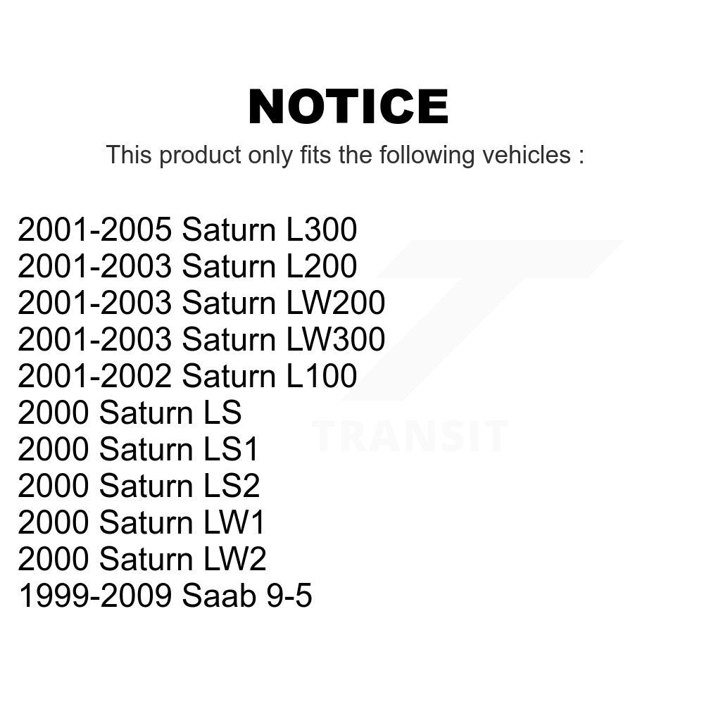 Front Suspension Stabilizer Bar Link Pair For Saturn L200 Saab 9-5 L300 LS1 L100 LW200 LS2 LW300 LW2 LW1 LS KTR-100662