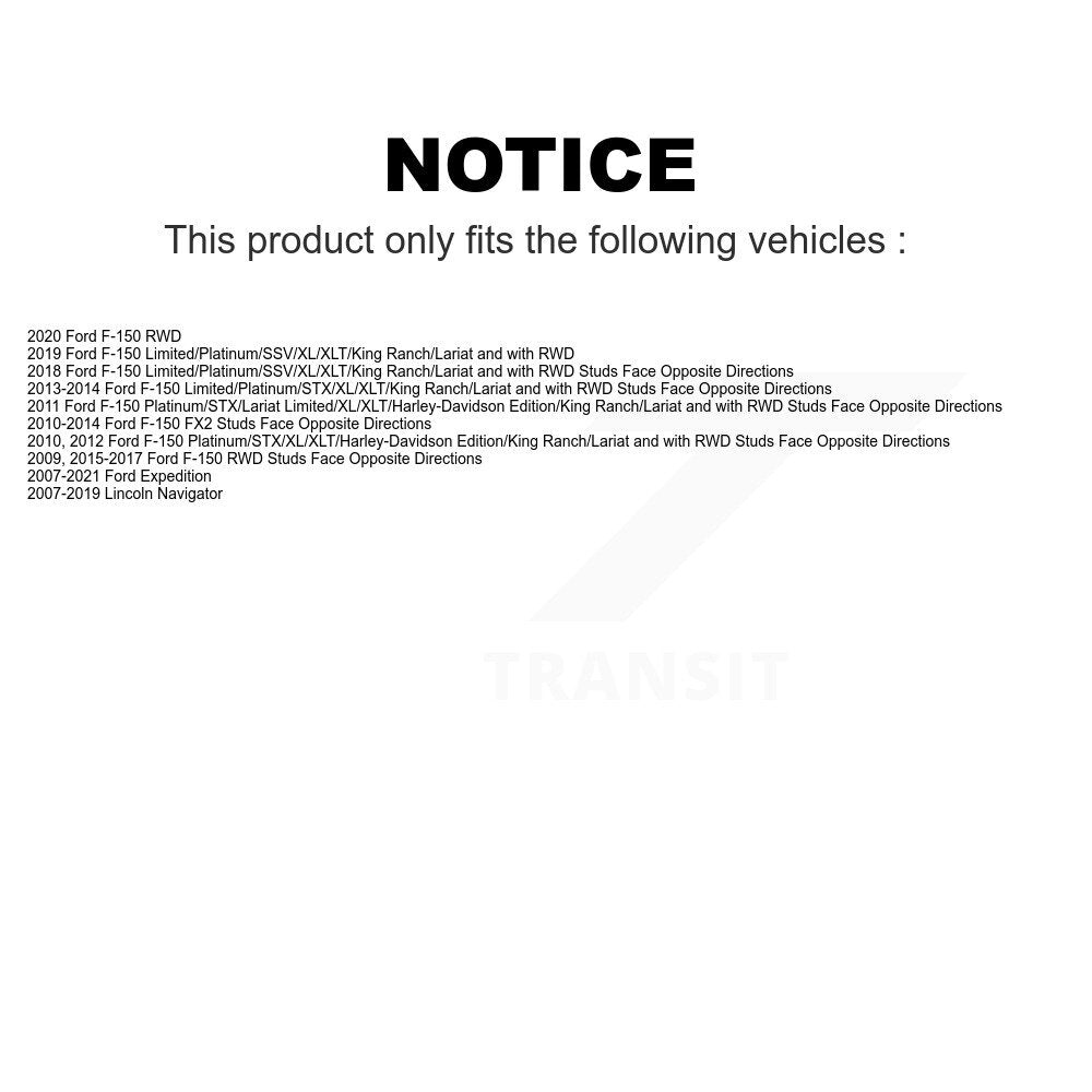 Front Suspension Stabilizer Bar Link Pair For Ford F-150 Expedition Lincoln Navigator KTR-100695